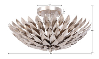 Broche Four Light Semi Flush Mount (505-SA)