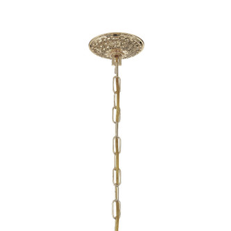 Traditional Crystal Five Light Chandelier (5085-PB-CL-MWP)
