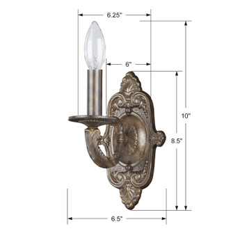 Paris Market One Light Wall Sconce (5111-VB)