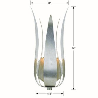 Broche One Light Wall Sconce (511-SA)
