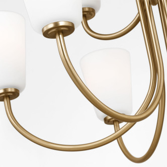 Miles Nine Light Chandelier (GLC1139SB)