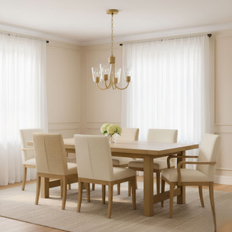 Miles Three Light Chandelier (GLC1153SB)