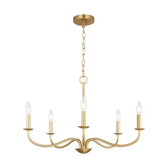 Abells Five Light Chandelier (GLC1205SB)