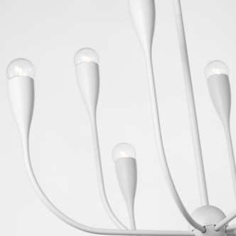Maya Eight Light Chandelier (GLC1218MWT)