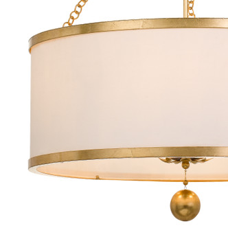 Broche Six Light Chandelier (518-GA)