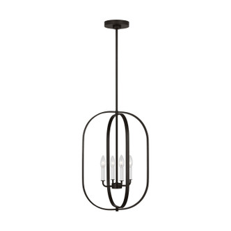 Loretto Four Light Chandelier (GLC1304MBK)