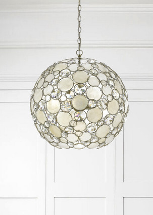 Palla Six Light Chandelier (529-SA)
