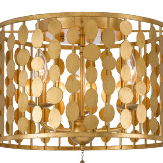 Layla Three Light Flush Mount (544-GA)