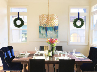 Layla Six Light Chandelier (546-GA)