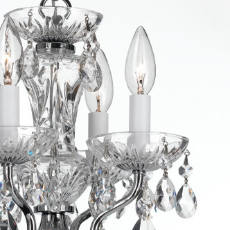Welton Four Light Mini Chandelier (5534-CH-CL-I)