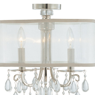 Hampton Three Light Semi Flush Mount (5623-CH_CEILING)