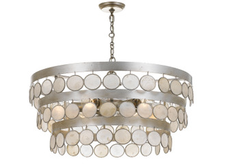 Coco Six Light Chandelier (6006-SA)