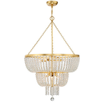 Rylee Eight Light Chandelier (610-GA)