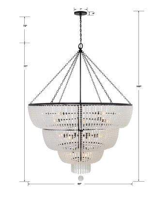 Rylee 24 Light Chandelier (618-MK)