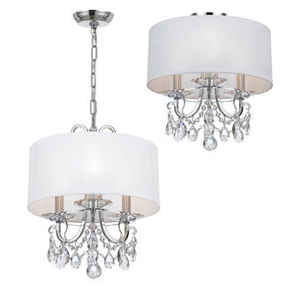 Othello Three Light Mini Chandelier (6623-CH-CL-S)