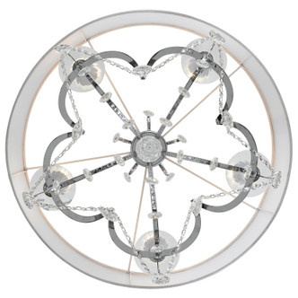 Othello Five Light Chandelier (6625-CH-CL-S)