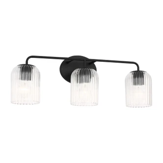 Eisele Three Light Vanity (GLV1133MBK)