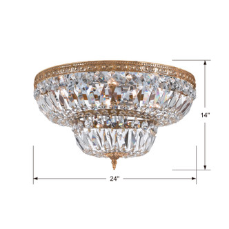 Waltham Six Light Flush Mount (724-OB-CL-MWP)
