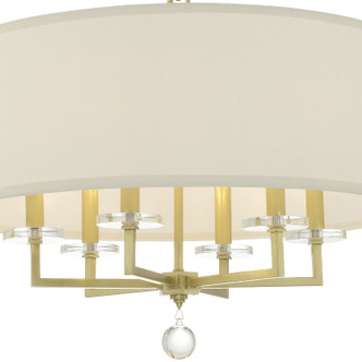 Paxton Six Light Chandelier (8116-AG)