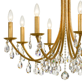 Bridgehampton Eight Light Chandelier (8828-GA-CL-MWP)