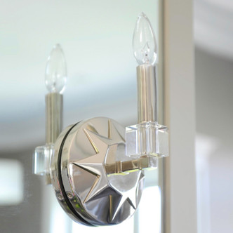 Carson One Light Wall Sconce (8851-PN)