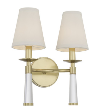 Baxter Two Light Wall Sconce (8862-AG)