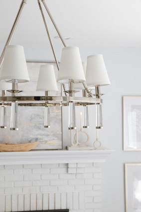 Baxter Eight Light Chandelier (8867-PN)