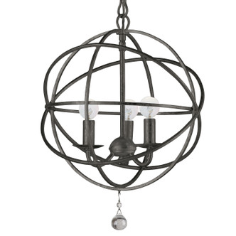 Solaris Three Light Mini Chandelier (9225-EB)