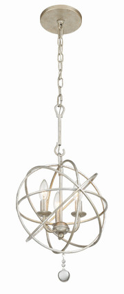 Solaris Three Light Mini Chandelier (9225-OS)