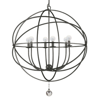 Solaris Six Light Chandelier (9226-EB)