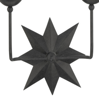 Astro Two Light Wall Sconce (9232-BK)