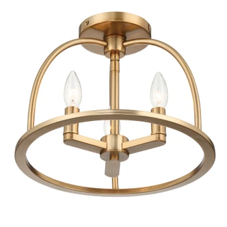 Abbott Three Light Semi Flush Mount (ABB-3003-VG_CEILING)