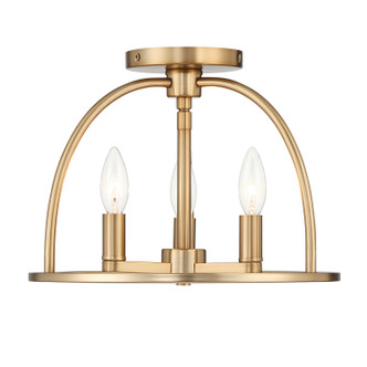 Abbott Three Light Semi Flush Mount (ABB-3003-VG_CEILING)
