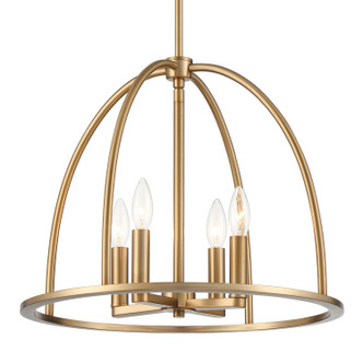 Abbott Four Light Chandelier (ABB-3004-VG)