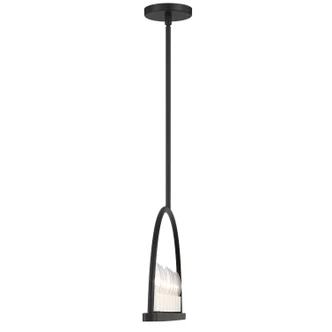 Abbott Eight Light Chandelier (ABB-3007-BK)