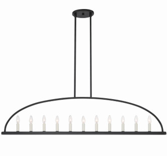 Crystorama - ABB-3009-BK - 11 Light Chandelier - Abbott - Black