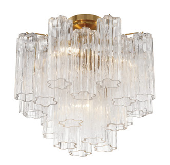 Addis Four Light Semi Flush Mount (ADD-300-AG-CL_CEILING)