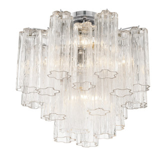 Addis Four Light Semi Flush Mount (ADD-300-CH-CL_CEILING)