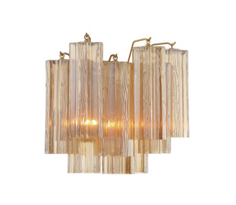 Addis Two Light Wall Sconce (ADD-302-AG-AM)