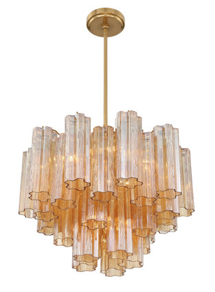 Addis Six Light Chandelier (ADD-306-AG-AM)