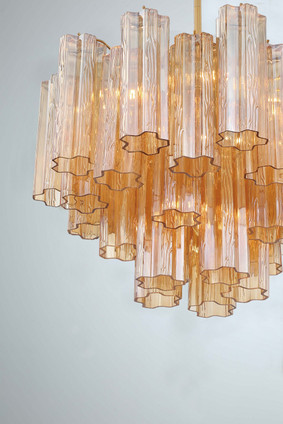 Addis Six Light Chandelier (ADD-306-AG-AM)
