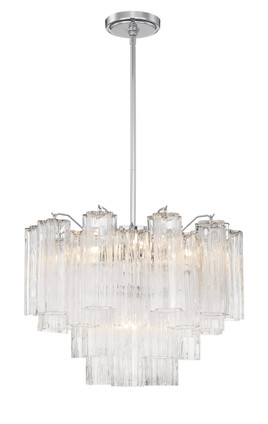 Addis Six Light Chandelier (ADD-306-CH-CL)