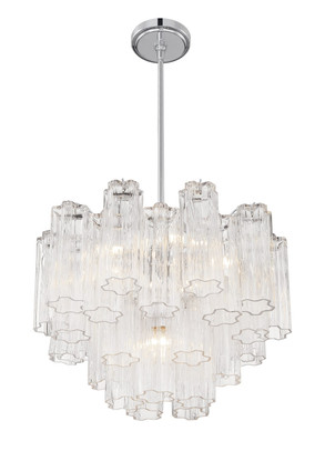 Addis Six Light Chandelier (ADD-306-CH-CL)