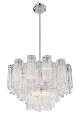 Addis Nine Light Chandelier (ADD-308-CH-CL)