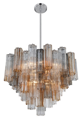 Addis 12 Light Chandelier (ADD-312-CH-AU)