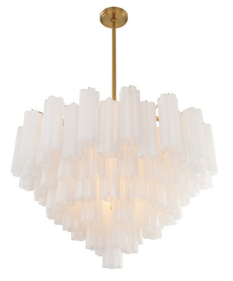 Addis 16 Light Chandelier (ADD-316-AG-WH)