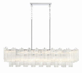 Crystorama - ADD-317-CH-CL - 14 Light Chandelier - Addis - Polished Chrome