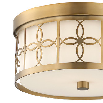Anniversary Two Light Flush Mount (ANN-2105-VG)