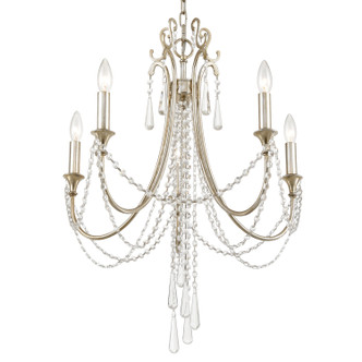 Arcadia Five Light Chandelier (ARC-1905-SA-CL-MWP)