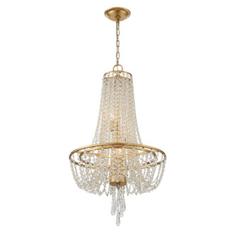 Arcadia Four Light Chandelier (ARC-1907-GA-CL-MWP)